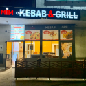 Lunch w Mim kebab. Bar.