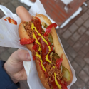 Lunch w Budka z hot-dogami