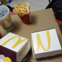 Lunch w McDonald's